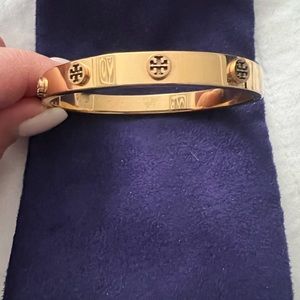 Tory Burch miller stud hinge bracelet